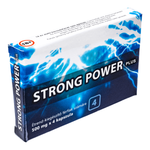Strong Power Plus - 4 kapszula